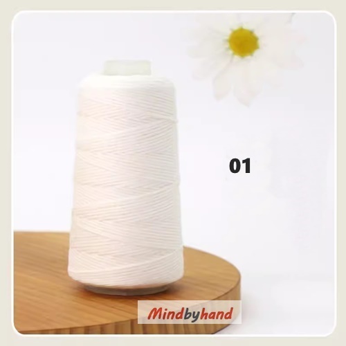 ไหมฝ้ายธรรมชาติ 01 Milky