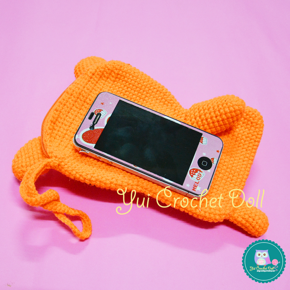 กระเป๋าไหมพรม สายคล้องมือ ทิกเกอร์