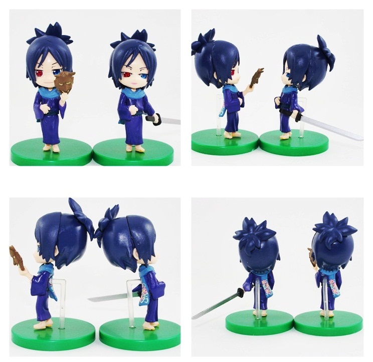 โมเดลรีบอร์น ชุดญี่ปุ่น ฐานเขียว10 ตัว