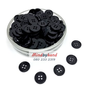 กระดุม สีดำ