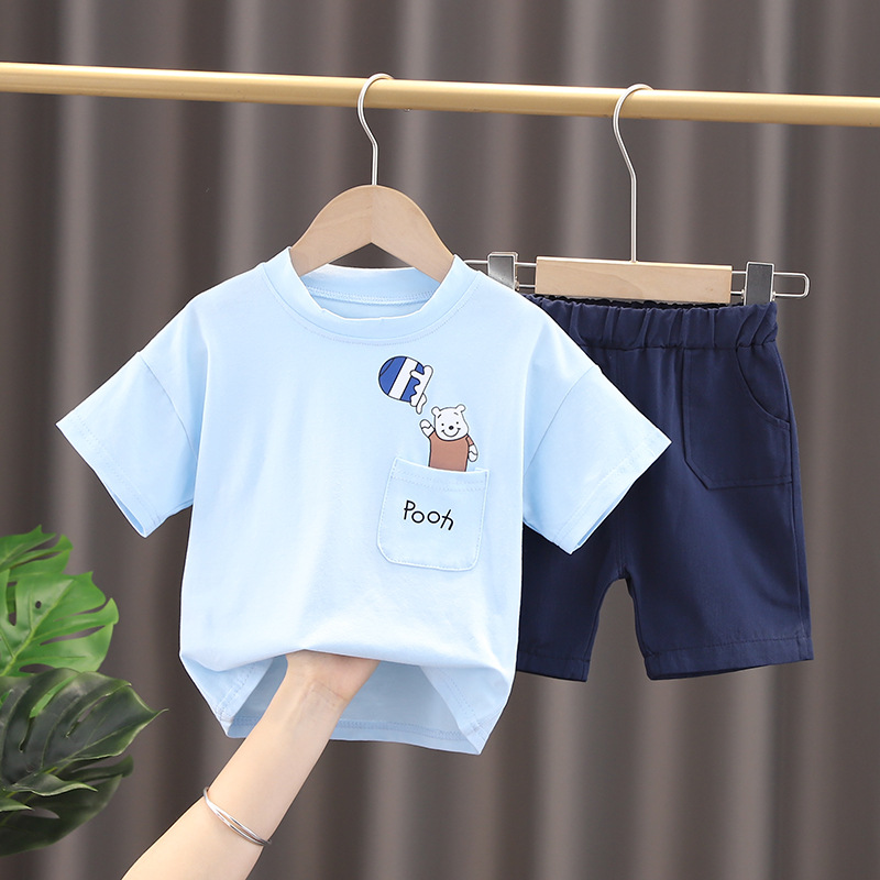 ha1444 เสื้อ+กางเกง size 80-120 จำนวน 5 ตัวต่อแพ็ค