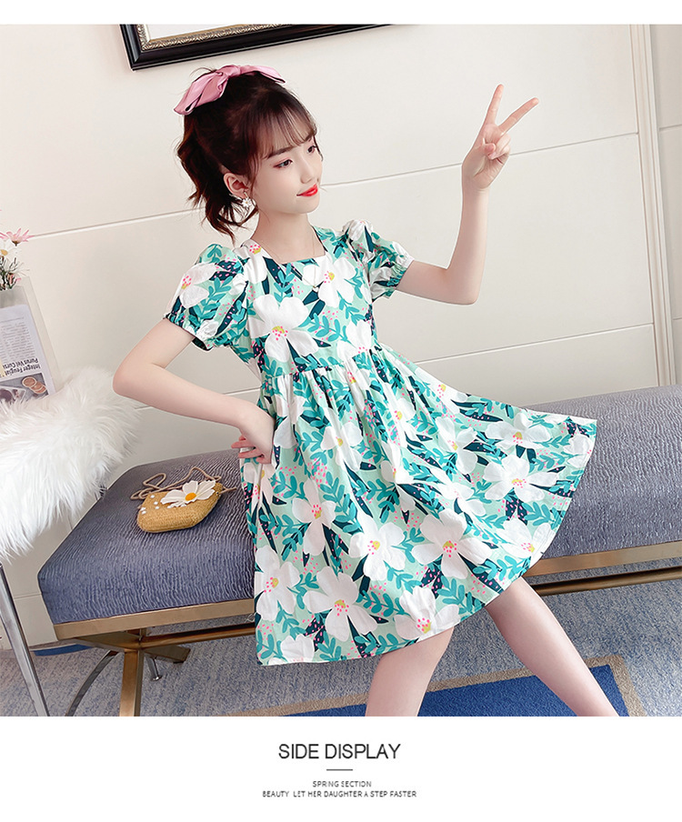 dr4955 เดรส เด็กโต 3 ตัวต่อแพ็ค 110-160 (เลือกไซส์ได้ให้ครบแพ็ค)