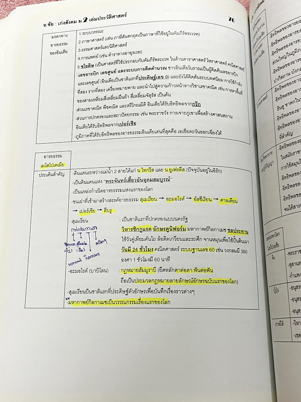 ►อ.ชัย สังคม◄ เก่งสังคม ม.2 ประวัติศาสตร์ อ.ชัย สรุปเนื้อหากระชับละเอียด อ่านเข้าใจง่าย มี Test โจทย์ข้อสอบประจำบท จดครบเกือบทั้งเล่ม จดละเอียด ด้านหลังมีเฉลยและเฉลยละเอียดของอาจารย์พิมพ์ไว้เรียบร้อย