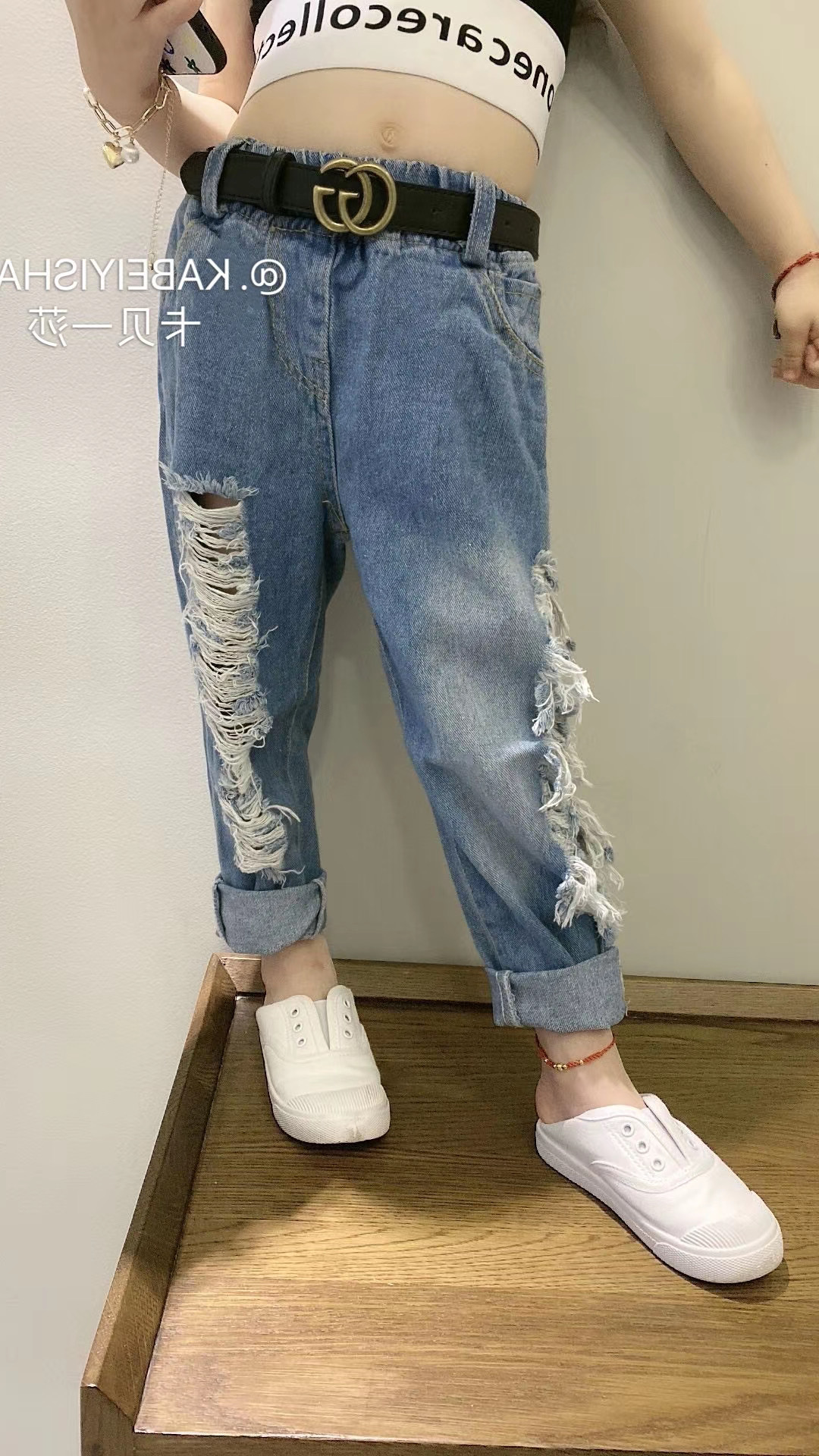 yw1070 กางเกงยีนส์ size 7-15 5 ชุดต่อแพ็ค