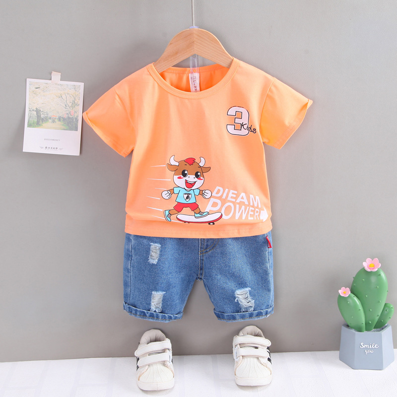 ha1591 เสื้อ+กางเกง size 80-110 จำนวน 4 ตัวต่อแพ็ค