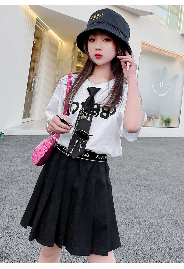 dr4900 เสื้อ+กระโปรง เด็กโต 3 ตัวต่อแพ็ค 110-170 (เลือกไซส์ได้ให้ครบแพ็ค)