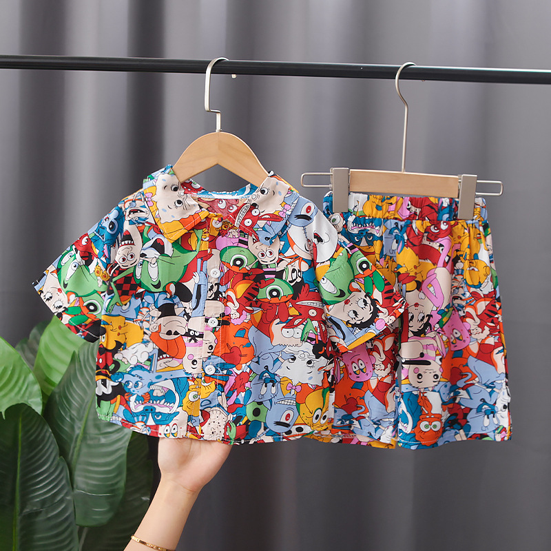 ha1712 เสื้อ+กางเกง size 80-120 จำนวน 5 ตัวต่อแพ็ค