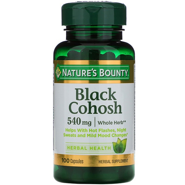 พร้อมส่ง แบลกโคฮอส Nature's Bounty Black Cohosh 540 mg