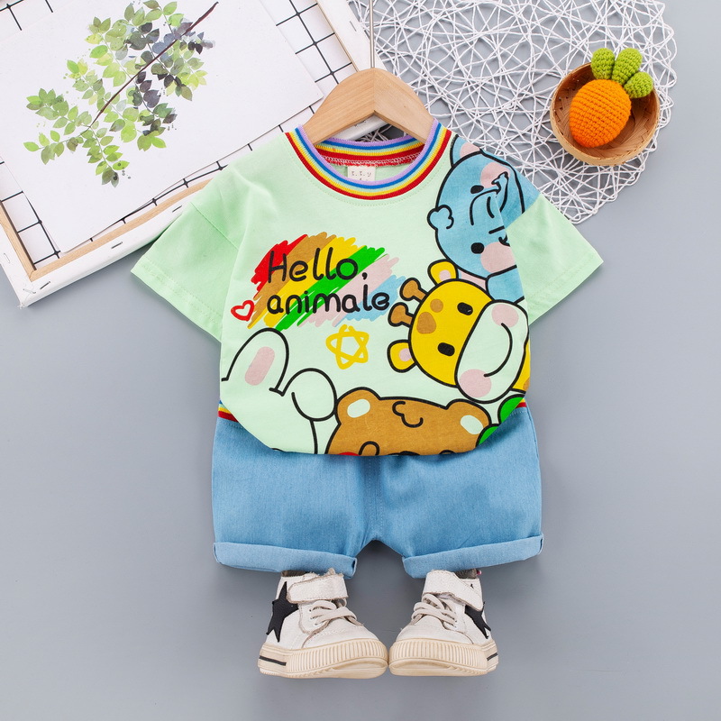 ha1521 เสื้อ+กางเกง size 80-120 จำนวน 5 ตัวต่อแพ็ค