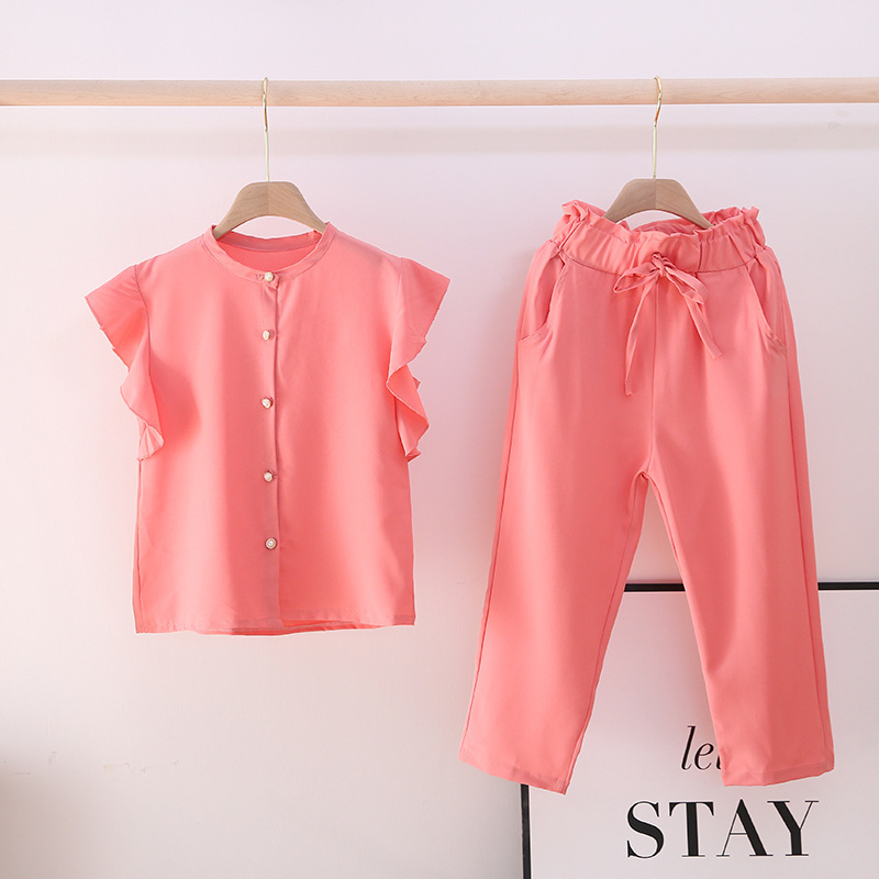 dr4956 เสื้อ+กางเกง เด็กโต 3 ตัวต่อแพ็ค 110-160 (เลือกไซส์ได้ให้ครบแพ็ค)