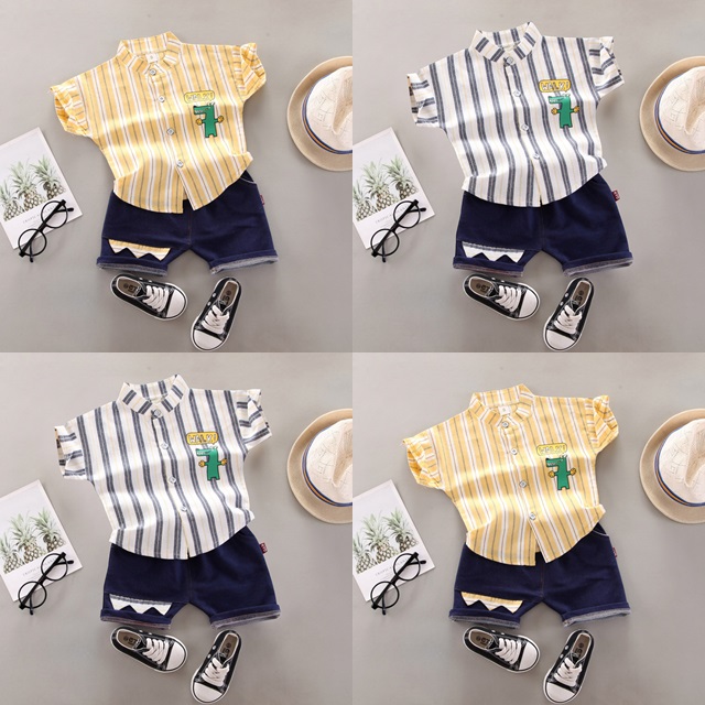 ha1409 เสื้อ+กางเกง size 80-110 จำนวน 4 ตัวต่อแพ็ค