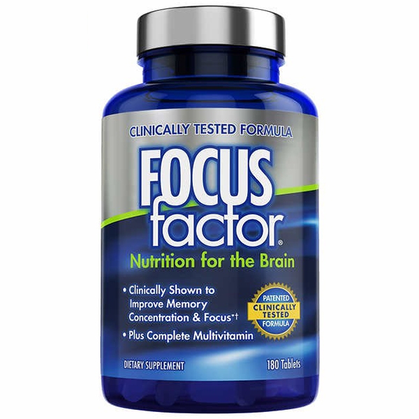 พร้อมส่งฟรี บำรุงสมองเพิ่มความจำ Focus factor Nutrition For the Brain