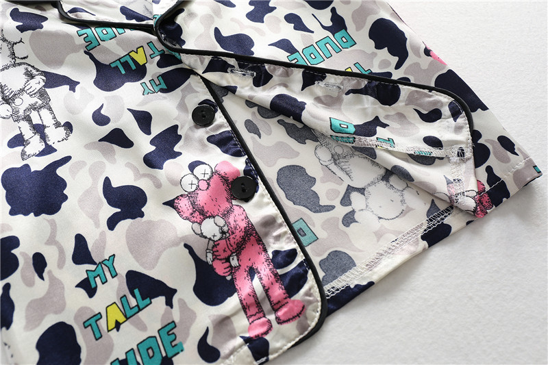 ha1307 ชุดนอน เสื้อ+กางเกง size 80-110 จำนวน 4 ตัวต่อแพ็ค