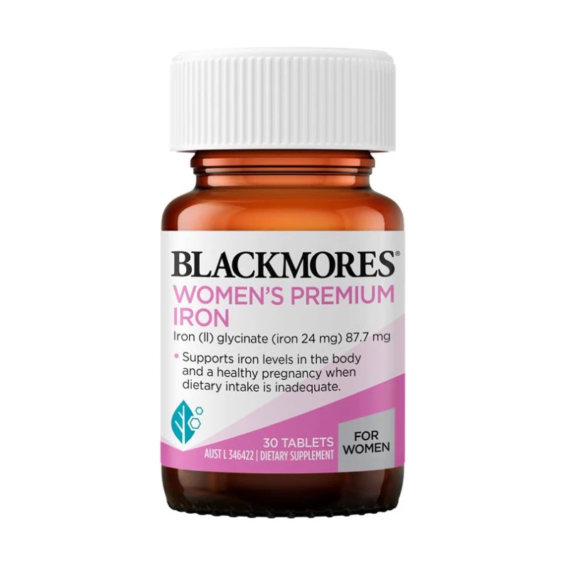 พร้อมส่ง Blackmores Womens Premium Iron 30 Tablets ธาตุเหล็ก วีเมนส์ พรีเมี่ยม ไอออน