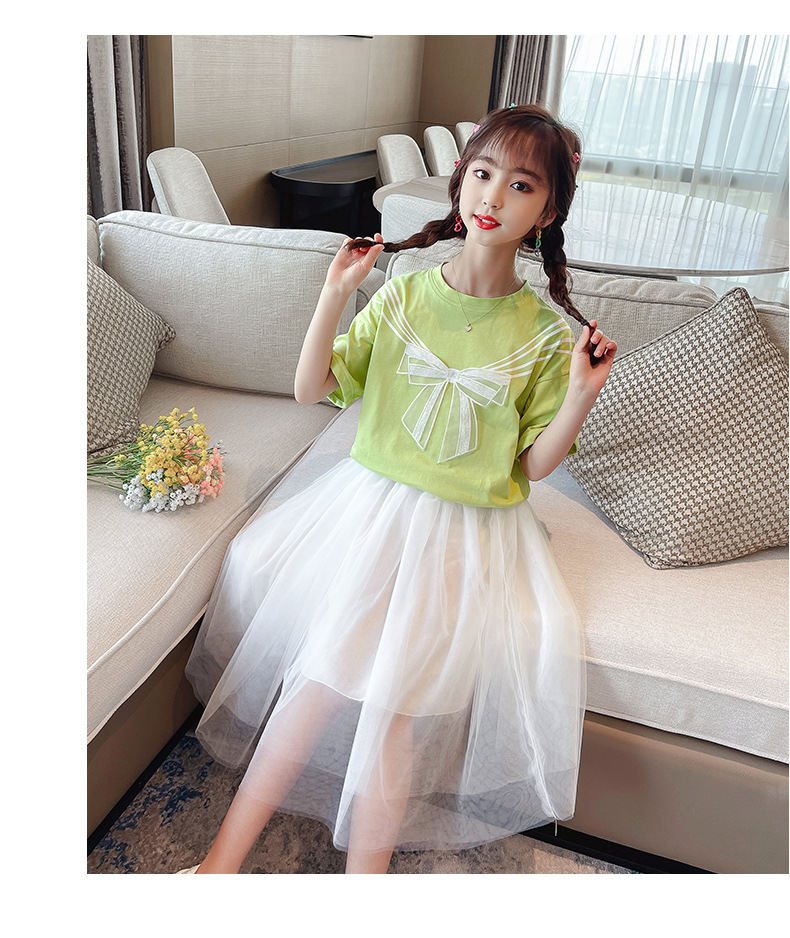 dr5499 เสื้อ+กระโปรง เด็กโต 3 ตัวต่อแพ็ค 110-160 (เลือกไซส์ได้ให้ครบแพ็ค)
