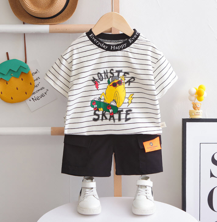 ha1283 เสื้อ+กางเกง size 80-110 จำนวน 4 ตัวต่อแพ็ค