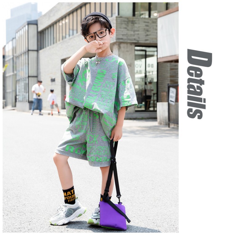 dr4873 เสื้อ+กางเกง เด็กโต 3 ตัวต่อแพ็ค 110-160 (เลือกไซส์ได้ให้ครบแพ็ค)