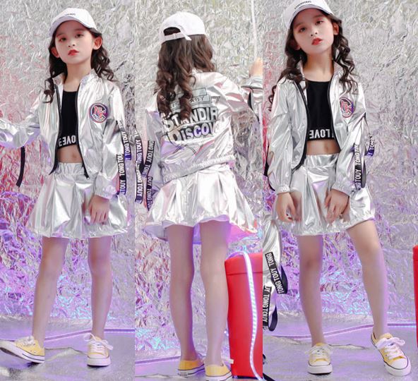 tyo05 เสื้อแจ็คเก็ต+เสื้อกล้าม+กระโปรง เด็กโต 110-160 จำนวน3 ตัวต่อแพ็ค (เลือกไซส์ได้ให้ครบแพ็ค)