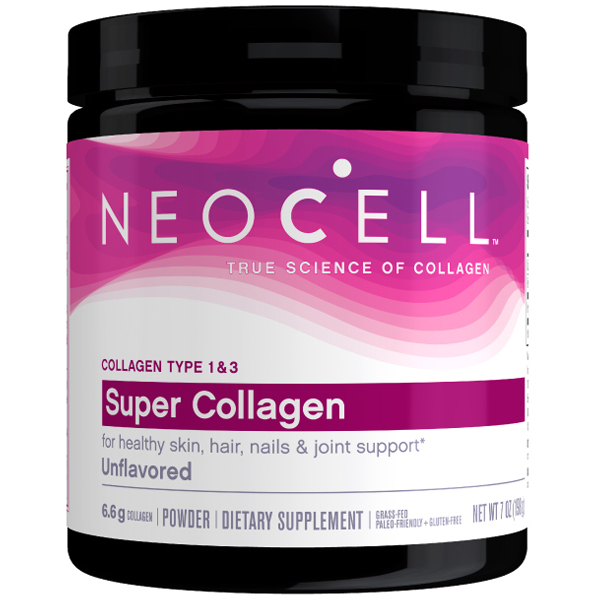 พร้อมส่ง คอลลาเจนแบบผงนีโอเซล Neocell Super Collagen Powder 6600 mg Type I & III 7 oz. 198g.