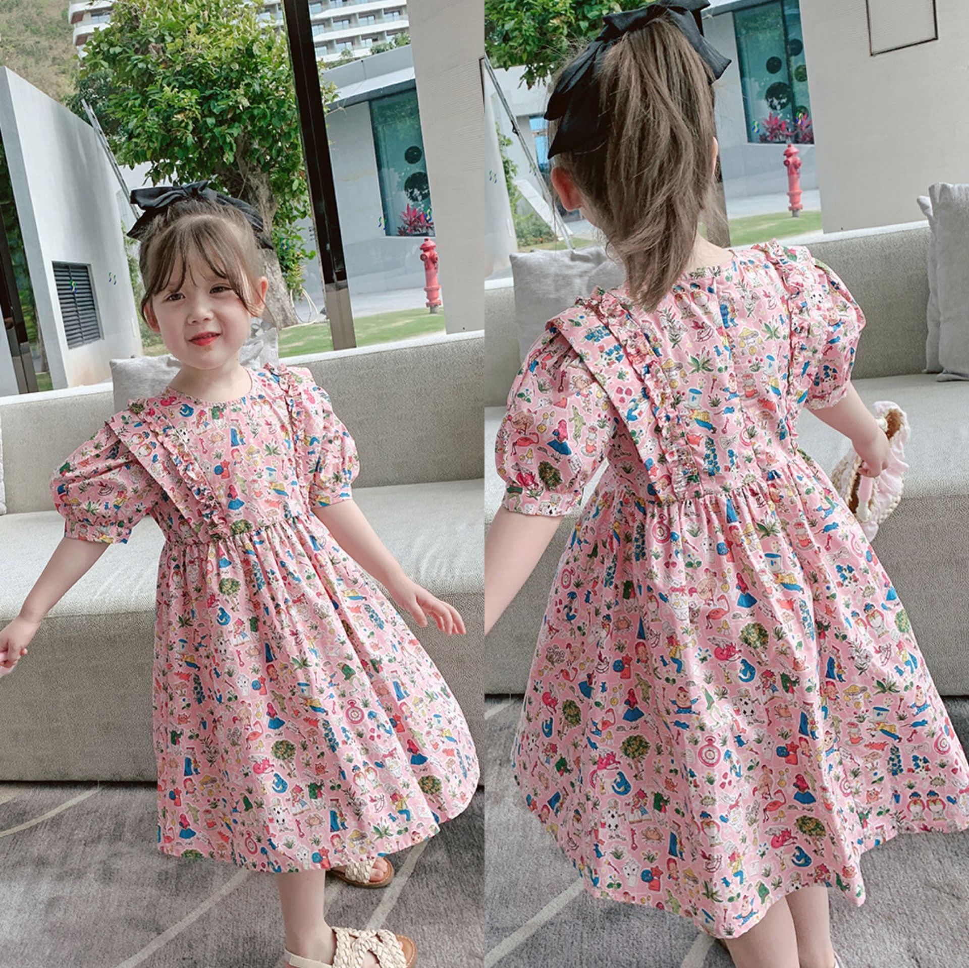 yy77 เดรส size 7-15 5 ชุดต่อแพ็ค (เลือกไซส์ได้ ให้ครบแพ็ค)
