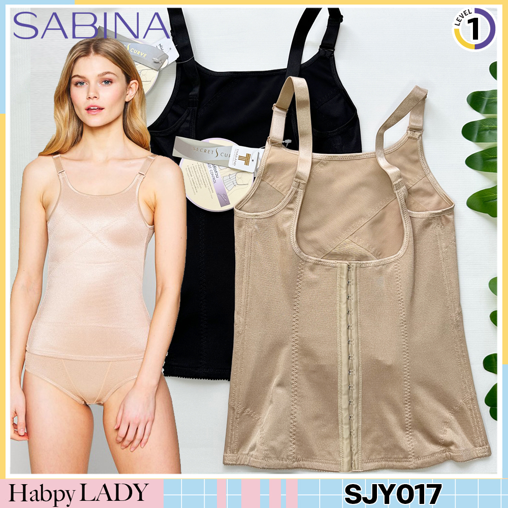 พร้อมส่ง รหัส SJY017 SABINA สเตย์รัดหน้าท้อง รุ่น FUNCTION SHAPE แบบตะขอหลัง