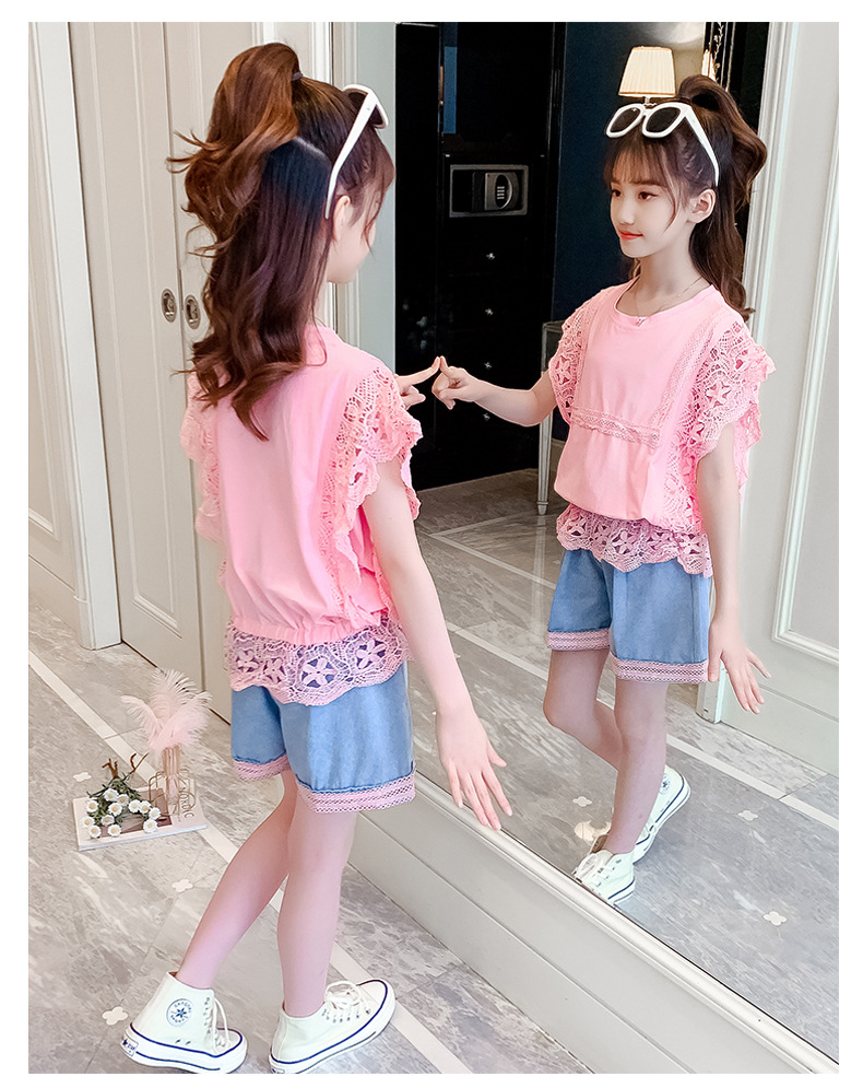 dr5230 เสื้อ+กางเกง เด็กโต 3 ตัวต่อแพ็ค 110-160 (เลือกไซส์ได้ให้ครบแพ็ค)