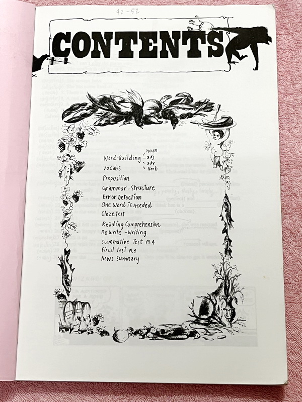 ►ครูถ้วย◄ หนังสือภาษาอังกฤษ อ.ถ้วย ชั้น ม.4-ม.5 มีสรุป Grammar สั้นๆกระชับ ส่วนใหญ่เป็นโจทย์ทั้งหมด โจทยเข้มข้น มีจดเฉลยบางข้อ ข้อที่ไม่ได้จด ไม่มีเฉลย