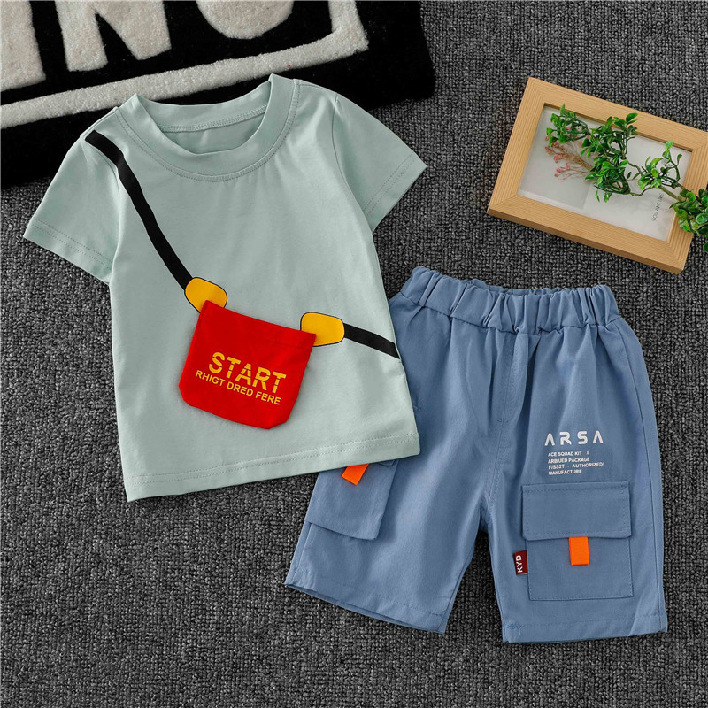 ha1431 เสื้อ+กางเกง size 90-120 จำนวน 4 ตัวต่อแพ็ค