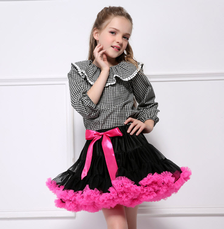 YL19 กระโปรง TUTU size XS-L จำนวน 4 ตัวต่อแพ็ค (เลือกไซส์ได้)