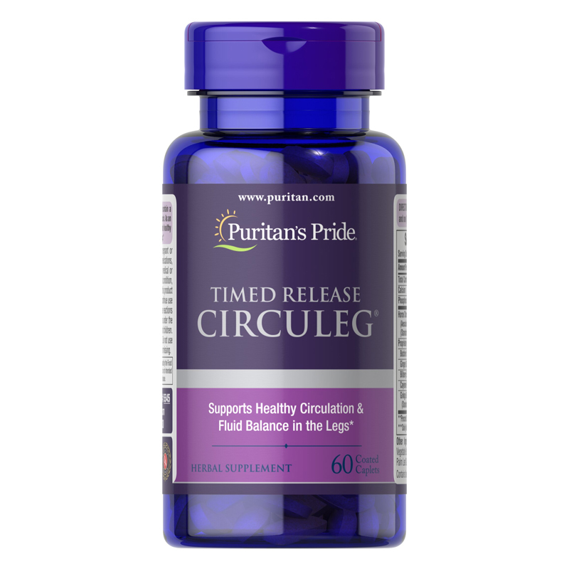 พร้อมส่ง ลดเส้นเลือดขอด Puritan's Pride Circuleg Time Release