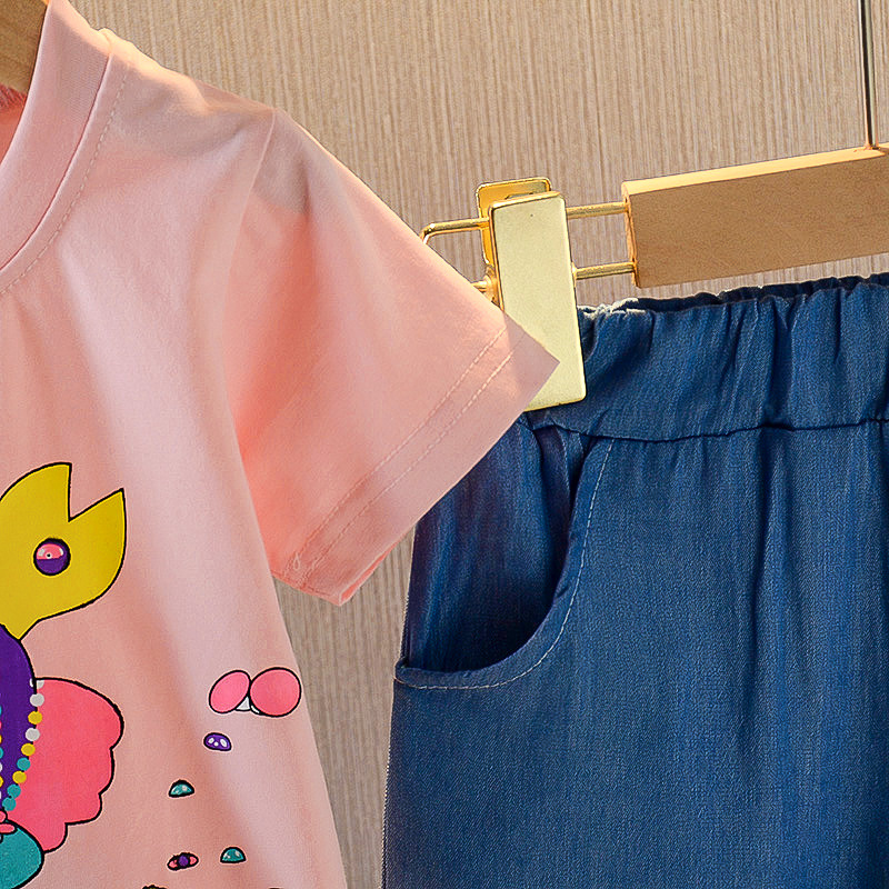 ha1372 เสื้อ+กางเกง size 80-110 จำนวน 4 ตัวต่อแพ็ค
