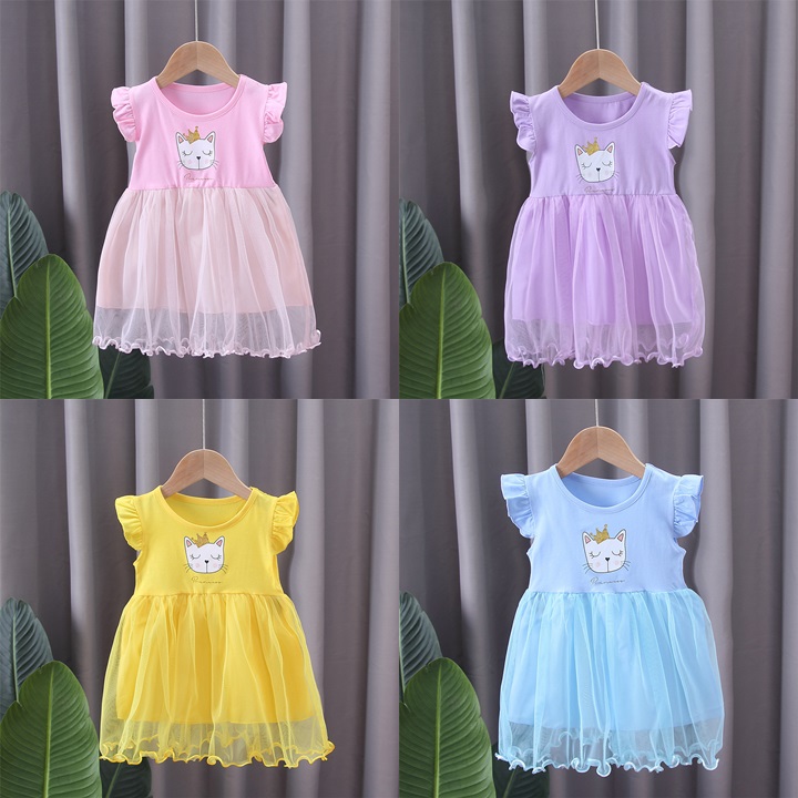 ha1347 เดรส size 80-120 จำนวน 5 ตัวต่อแพ็ค