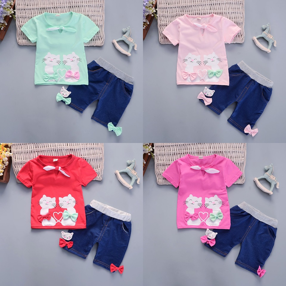 ha693 เสื้อ+กางเกง size 80-110 4ตัวต่อแพ็ค