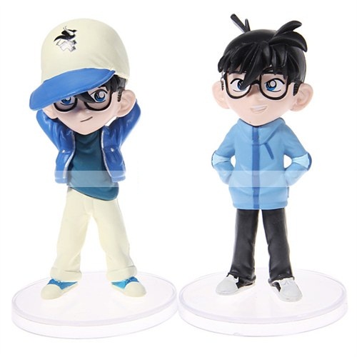 โมเดลโคนัน ฐานใส 5 ตัว ชุดจอมโจรคิด ชุด 4