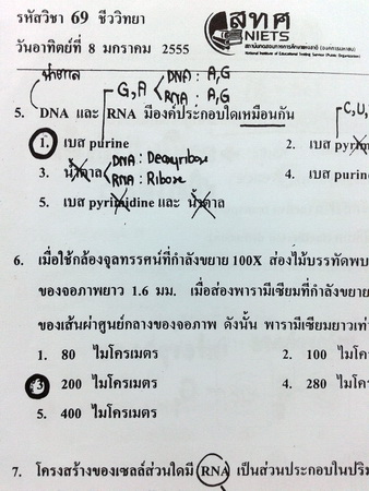 หนังสือหมอพิชญ์ ข้อสอบ สทศ.ชีววิทยาปี 55-56