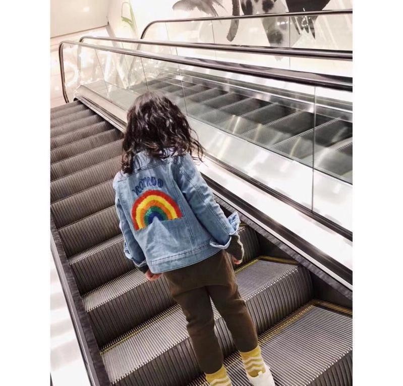 yw766 แจ็กเก็ตยีนส์ size 7-15 5 ชุดต่อแพ็ค