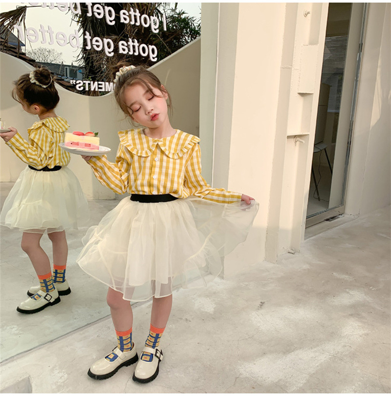 yw1369 เสื้อแขนยาว size 7-15 5 ชุดต่อแพ็ค (เลือกไซส์ได้ ให้ครบแพ็ค)