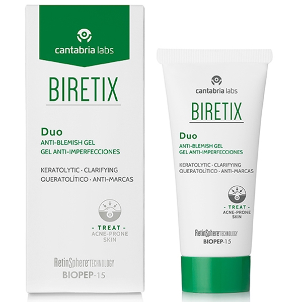 พร้อมส่ง เจลละลายสิว Biretix Duo Anti-Blemish Gel 30ml.