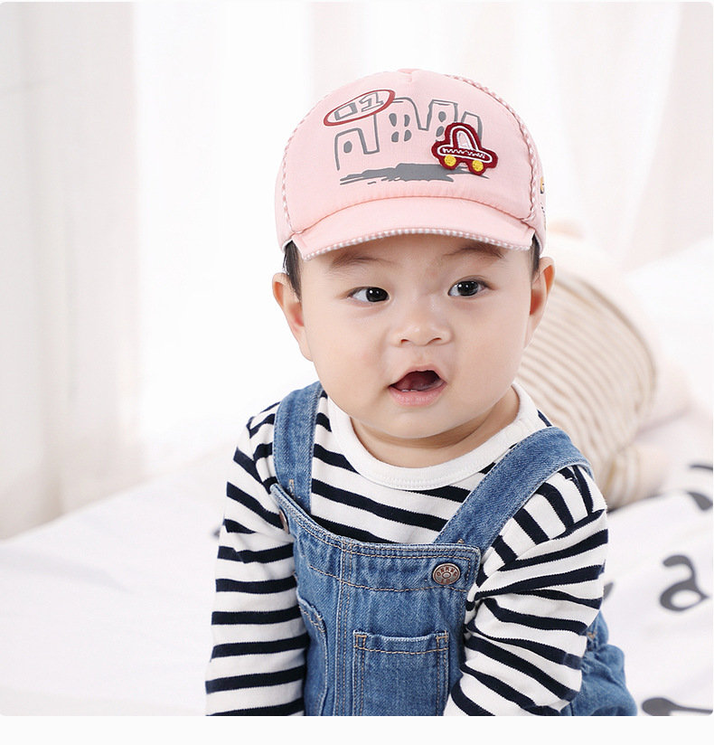 yu1766 หมวกเด็ก 5 ใบต่อแพ็ค **คละสี**