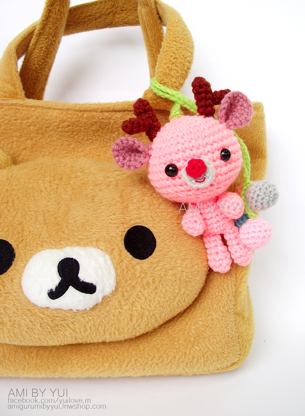 พวงห้อยกระเป๋ากวางน้อยน่ารัก