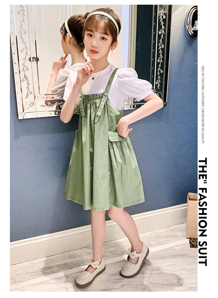 dr4989 เสื้อ+กระโปรง เด็กโต 3 ตัวต่อแพ็ค 110-170 (เลือกไซส์ได้ให้ครบแพ็ค)