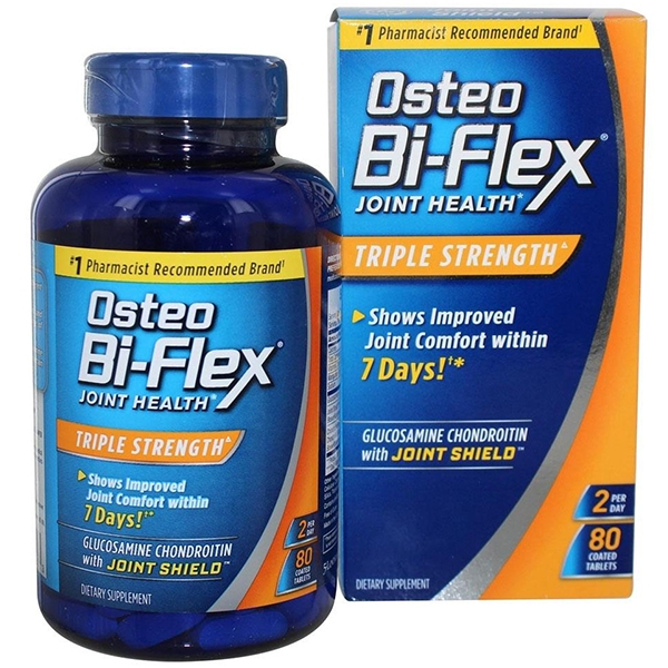พร้อมส่งฟรี วิตามินช่วยลดปวดเข่าเพิ่มน้ำเลี้ยงข้อต่อ Osteo Bi-Flex Triple Strength