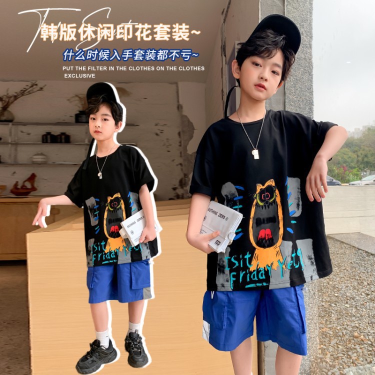 dr5031 เสื้อ+กางเกง เด็กโต 3 ตัวต่อแพ็ค 120-170 (เลือกไซส์ได้ให้ครบแพ็ค)