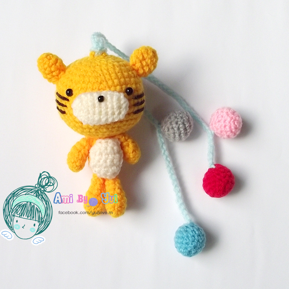 พวงห้อยกระเป๋าเสือน้อย