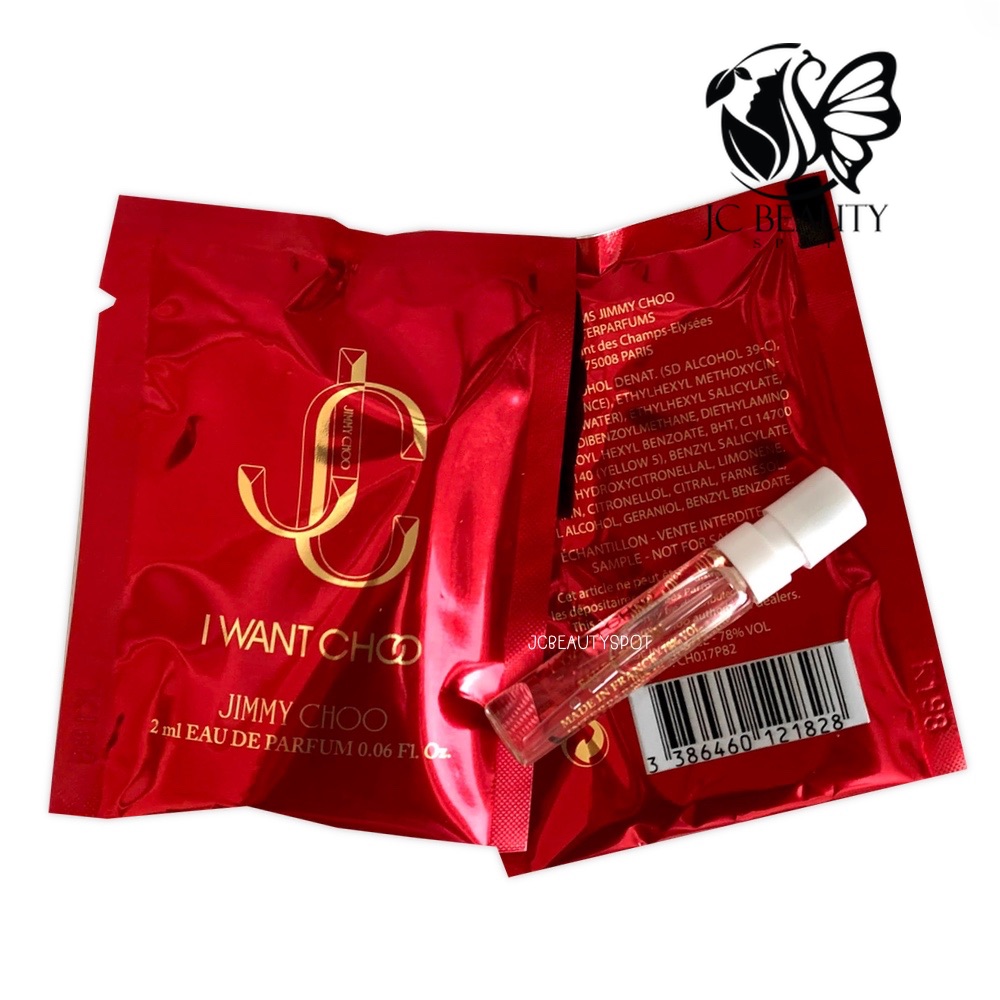 I Want Choo Jimmy Choo EDP for women Spray 2ml.