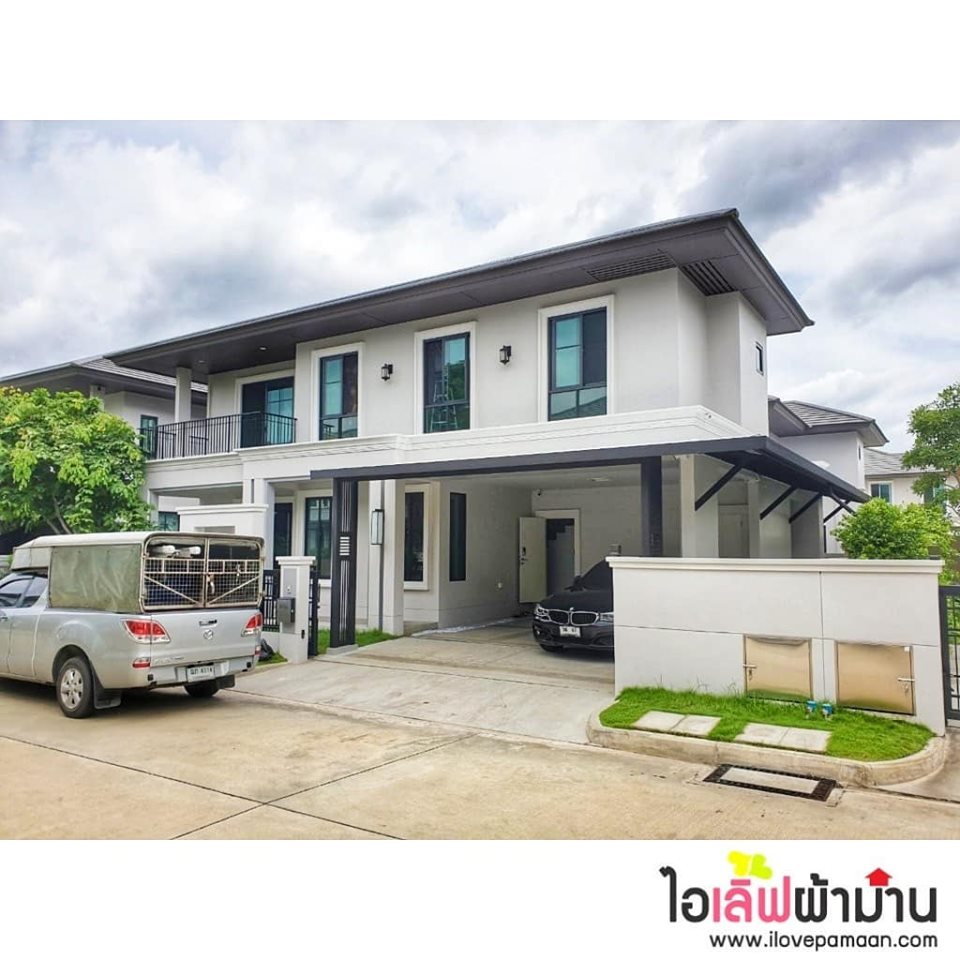 [H442] เศรษฐสิริ แจ้งวัฒนะ-ประชาชื่น บ้านสวยขนาดนี้ ทำผ้าม่านทั้งทีก็ต้องให้ดูดี คุ้มค่านะคะ เราจัดให้ครบเลยค่ะ ผ้าม่าน มู่ลี่ไม้ วอลเปเปอร์
