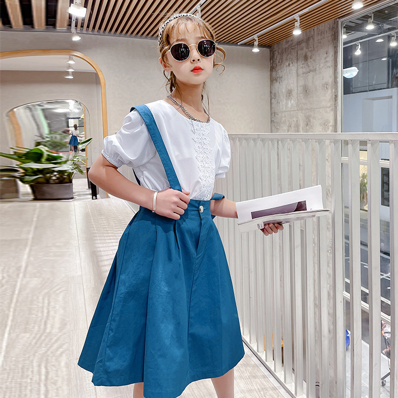 dr4934 เสื้อ+กระโปรง เด็กโต 3 ตัวต่อแพ็ค 110-160 (เลือกไซส์ได้ให้ครบแพ็ค)