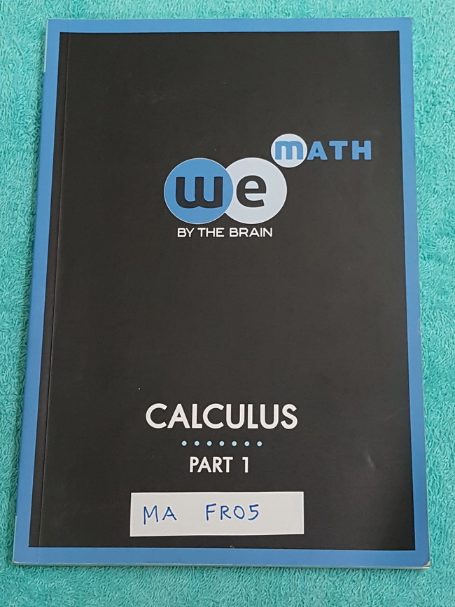 ►We Brain◄ MA FR05 หนังสือกวดวิชา คณิตศาสตร์ ม.6 แคลคูลัส เล่ม 1 มีสรุปเนื้อหา สูตรสำคัญ ก่อนตะลุยทำโจทย์แบบฝึกหัด มีข้อควรรู้ ข้อควรระวัง เทคนิคลัดเยอะมาก จดครบเกือบทั้งเล่ม จดละเอียด โจทย์ Assignment มีเฉลยละเอียดและวิธีทำละเอียด