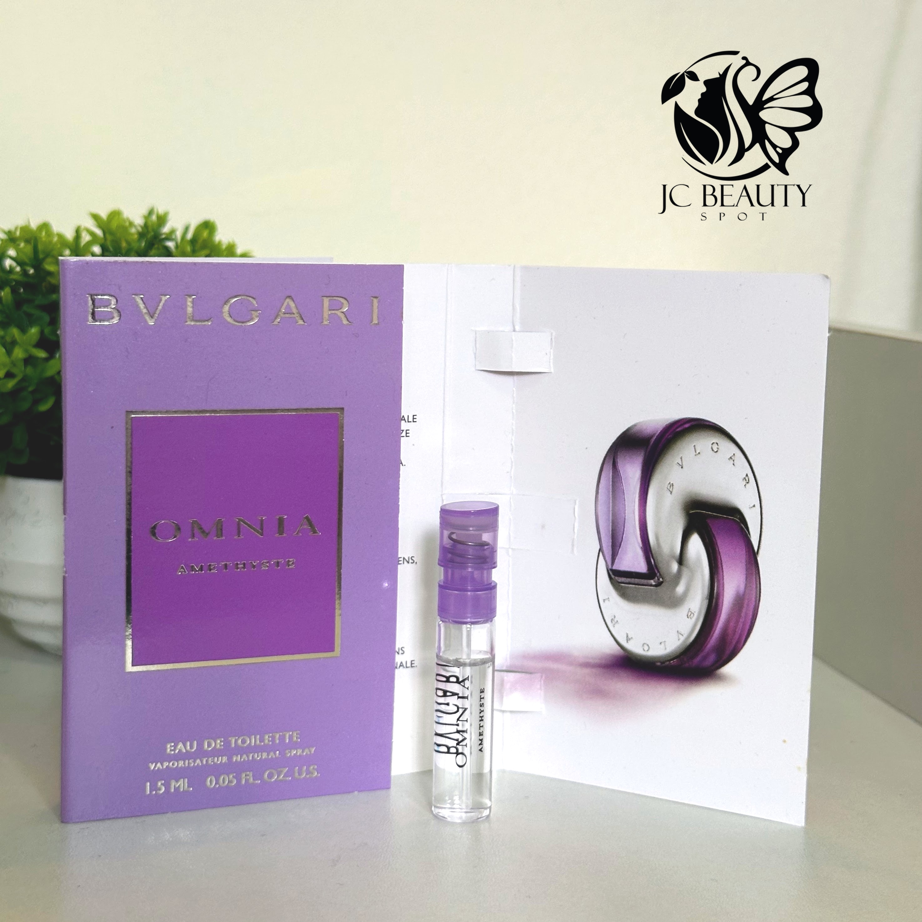 Omnia Amethyste Bvlgari EDT for women Spray 1.5ml.