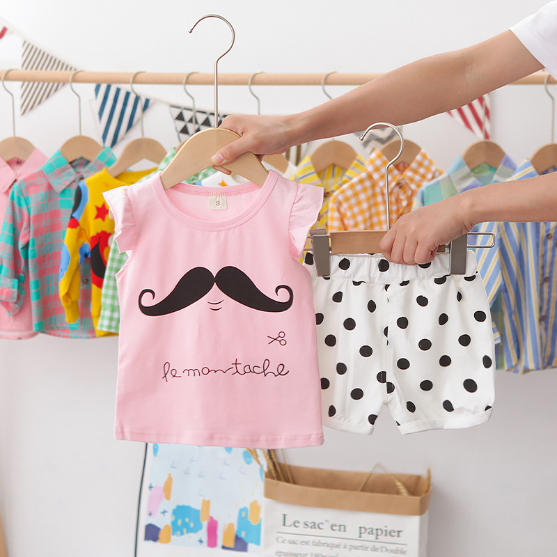 ha1568 เสื้อ+กางเกง size 80-110 จำนวน 4 ตัวต่อแพ็ค